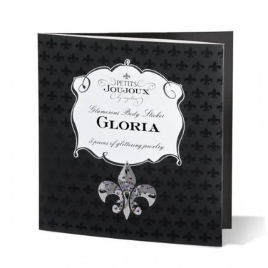 Украшения для груди и бикини со стразами Gloria Petits Joujoux, красные