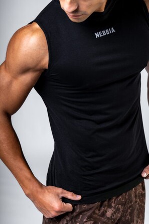 Майка Nebbia Seamless Tank POWER Black 899