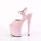 Босоніжки Pleaser Enchant-709 *8 дюймів на підборах, 3 3/4 дюйма з ремінцем на щиколотці, рожеві