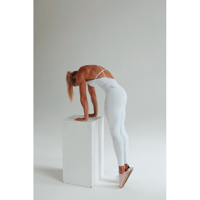 Комбінезон Fitzona WHITE ROMPER WITH CROSSED ON BACK