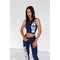 Топ Nebbia Tank top SNATCHED Dark Blue 627 Blue Dark