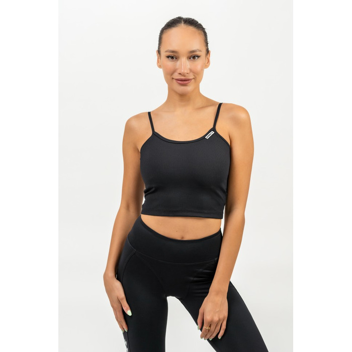Майка High-Support Crop Tank TIMELESS Black 474