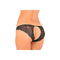 Трусики з доступом PURE NV CROTCHLESS PANTY BLACK, S/M