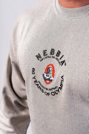 Кофта Nebbia Oversized Pullover SIGNATURE Light Grey 797