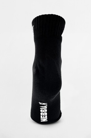 Шкарпетки NEBBIA Crew Socks Black 166