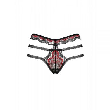 Трусики Obsessive Megies panties black L / XL