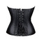 Корсет із застібкою блискавкою Star Night Sexy Leather та шнурівкою, чорний, M  (без коробки)
