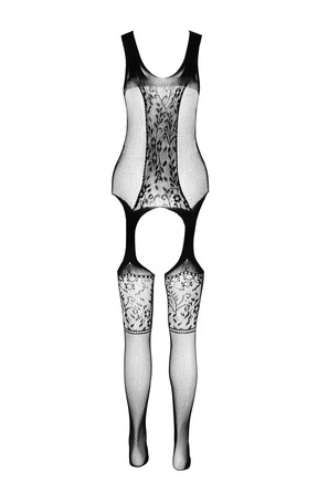 Бодистокинг с открытым доступом BS072 black