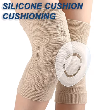 Наколінники класичні з гелевою вставкою Беж