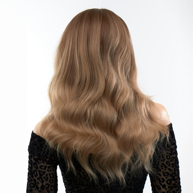 Парик длинный волнистый с челкой Fetish Hair омбре русый, 50 см