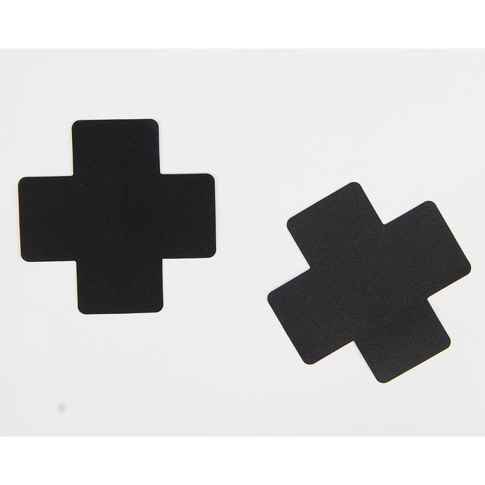 Пестисы на соски в виде крестиков Star Night, черный