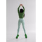 ТОП GREEN JACKET WITH ELASTIC WAISTBAND
