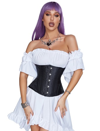 Корсет Star Night Corset с крючками и шнуровкой, черный, S (без коробки)