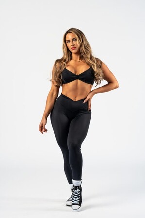 Легінси Nebbia V-shaping Belt Leggings STRONG BEAUTY Black 425