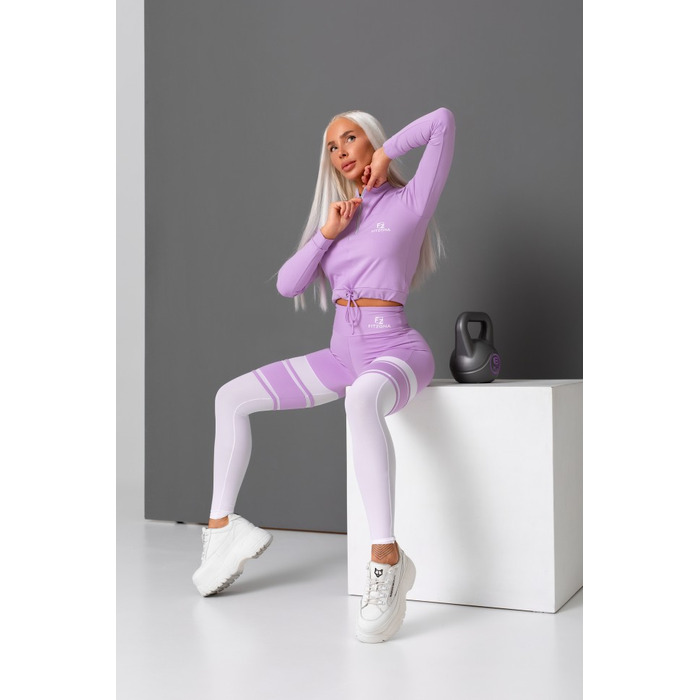 Леггинсы Fitzona LILAC AND WHITE LEGGINGS