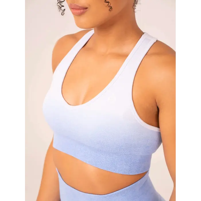 Топ Ryderwear Ombre Seamless Sports Bra - Cornflower Blue Ombre