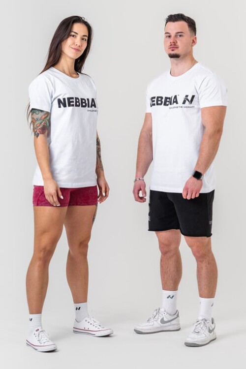 Футболка Nebbia T-shirt GYM ESSENTIALS White 380