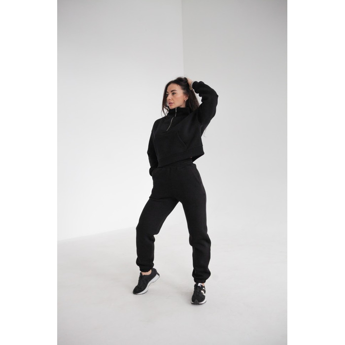 Штани на флисе Victory Winter Style On Fleece Black/One Size