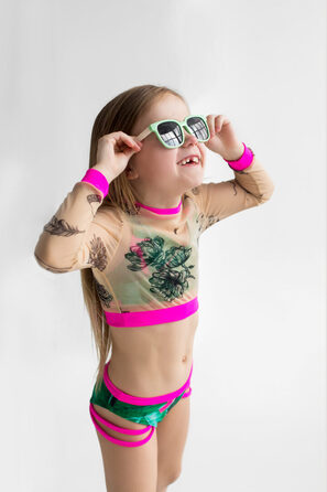 Купальник детский рашгард ТАТУ из spf35