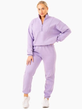 Толстовка Sideline Half Zip Jumper - Lilac