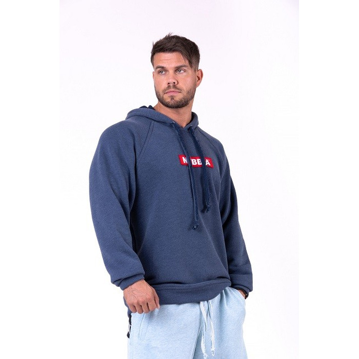 Спортивна кофта Nebbia Red Label hoodie 149 dark blue