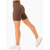 Шорты Level Up High Waisted Scrunch Shorts - Chocolate