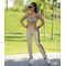 Штани BEIGE PANTS WITH SIDE BANDS