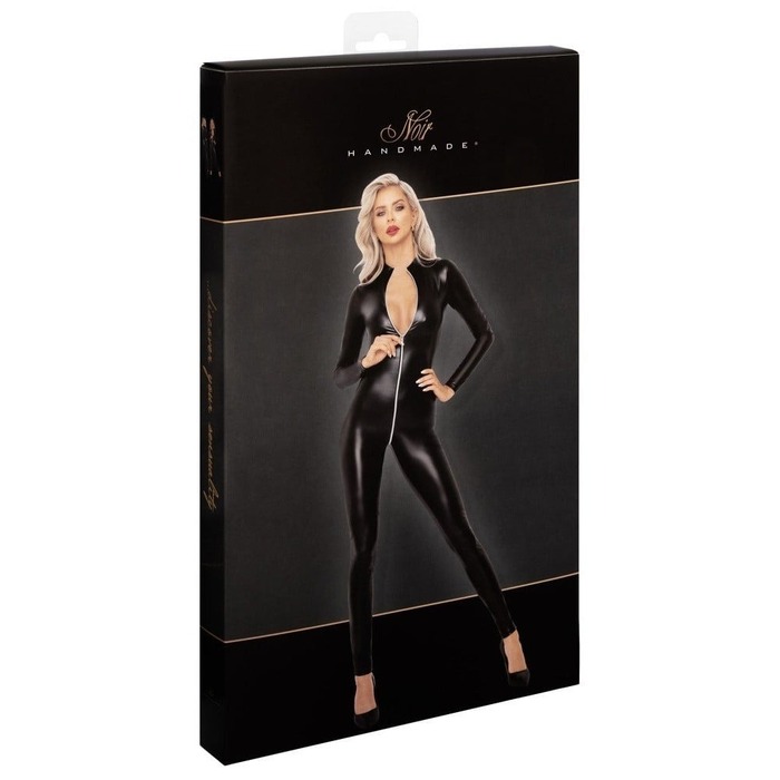Комбинезон виниловый со змейкой Noir Handmade Powerwetlook Overall F293 рахзмер S