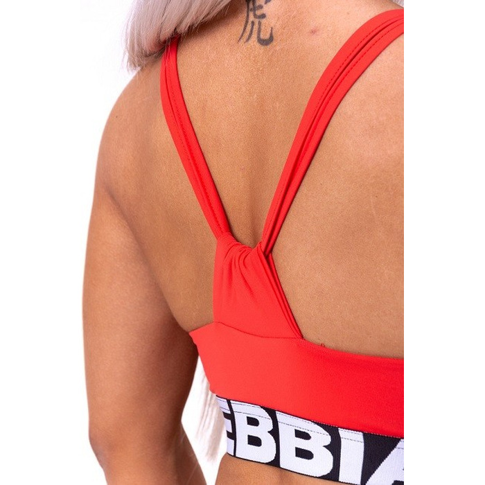 Топ Nebbia Athletic Cut Out sport bra 695 Red