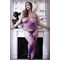 Бодістокінг із відкритою інтимною зоною Queen Size Haze Fantasy Lingerie, фіолетовий