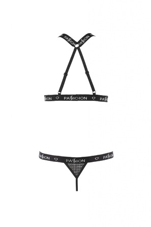 Комплект белья с открытым доступом MIRAJANE SET black S/M - Passion