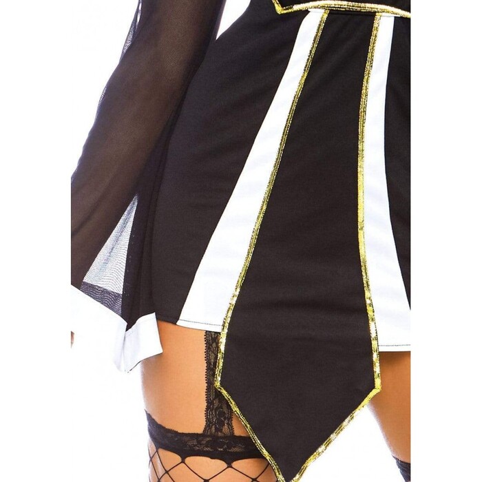 Костюм черниці Leg Avenue Twisted Sister 2 предмети, чорний, S/M