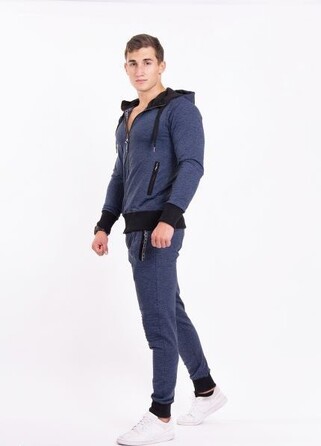 Спортивна кофта NEBBIA AW Blue 109