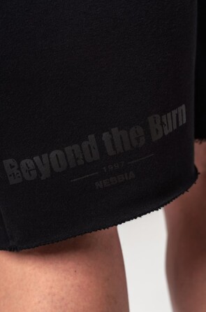 Шорти Nebbia Gym Sweatshorts NO BS Black 351