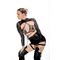 VEIL sleeves Black mesh_ чорна сітка