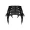 Пояс для панчіх спандекс гіпюр F143 Noir Handmade S