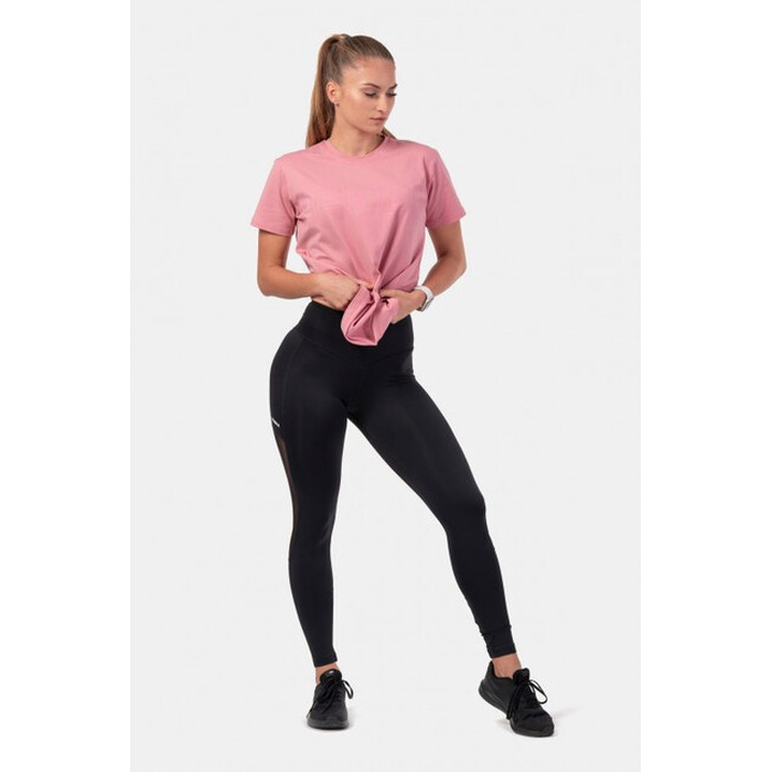 ФУТБОЛКА INVISIBLE LOGO NEBBIA T-SHIRT 602 Rose Roze