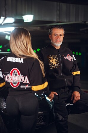 Бомбер Nebbia Men's Olympia Legendary Jacket | Limited Edition 1 of 1000 964 Black