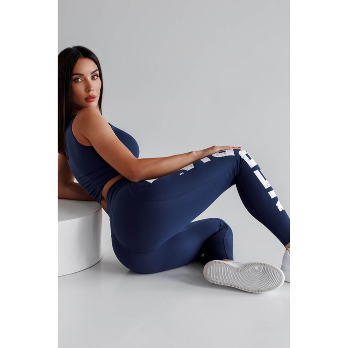 Топ Nebbia Tank top SNATCHED Dark Blue 627 Blue Dark