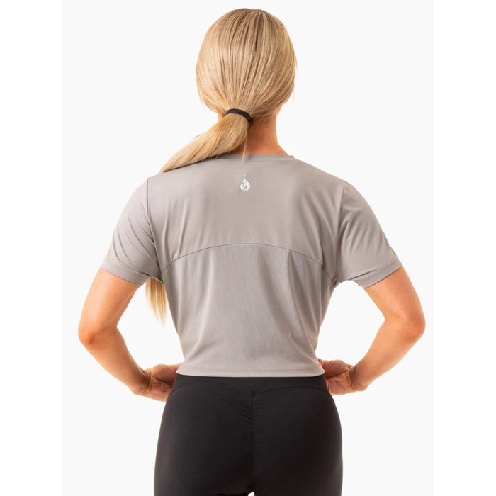 Топ Level Up Cropped T-Shirt - Steel Grey