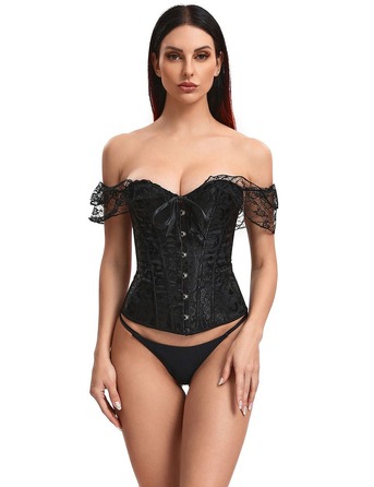 Корсет Star Night 12 Plastic Bones черный, XS