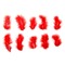 Декоративне пір'я Obsessive 'Take me to bed!' bed feathers - Red