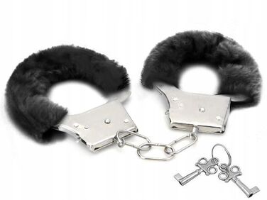 Наручники с мехом Fur Love Cuffs, Black