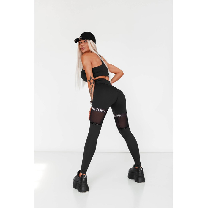 Леггинсы Fitzona Legging Fitness Black CALFTZ5413