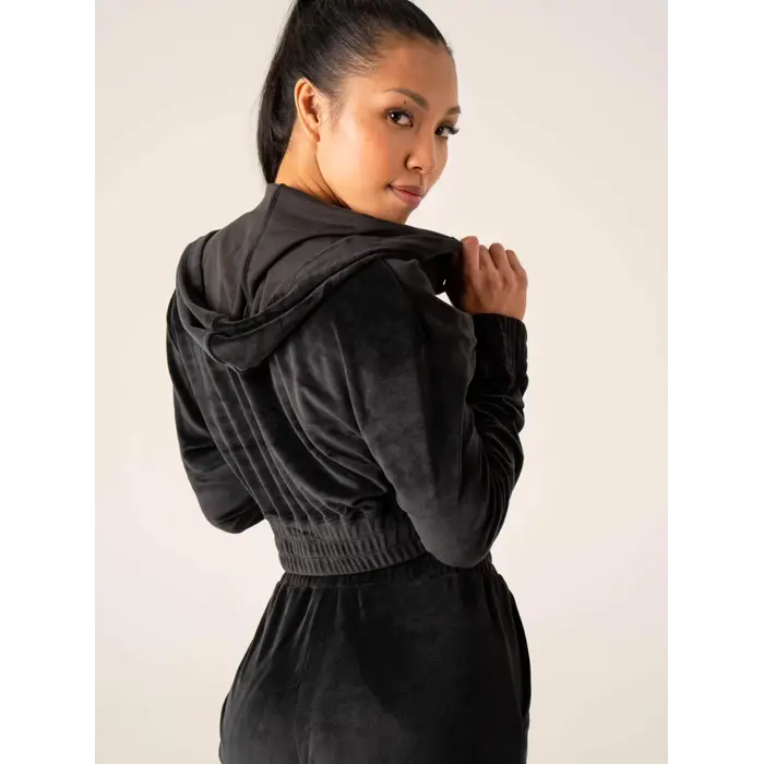 Кофта Ryderwear Velour Track Jacket - Black