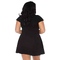 Сукня Leg Avenue Fangtastic Jersey з принтом, чорна, Plus Size