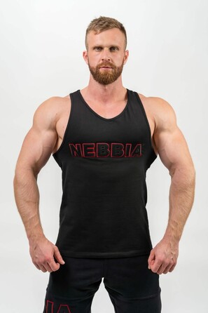 Майка Nebbia Gym Tank Top STRENGTH Black 714