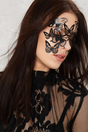 Вінілова маска SYBILLE від Bijoux Indiscrets, чорна