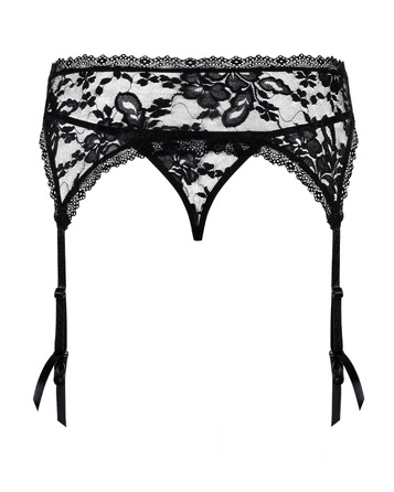 Пояс со стрингами Obsessive Catia Garter belt S/M