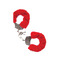 Наручники з хутром MAI No.38 METAL FURRY HANDCUFFS RED